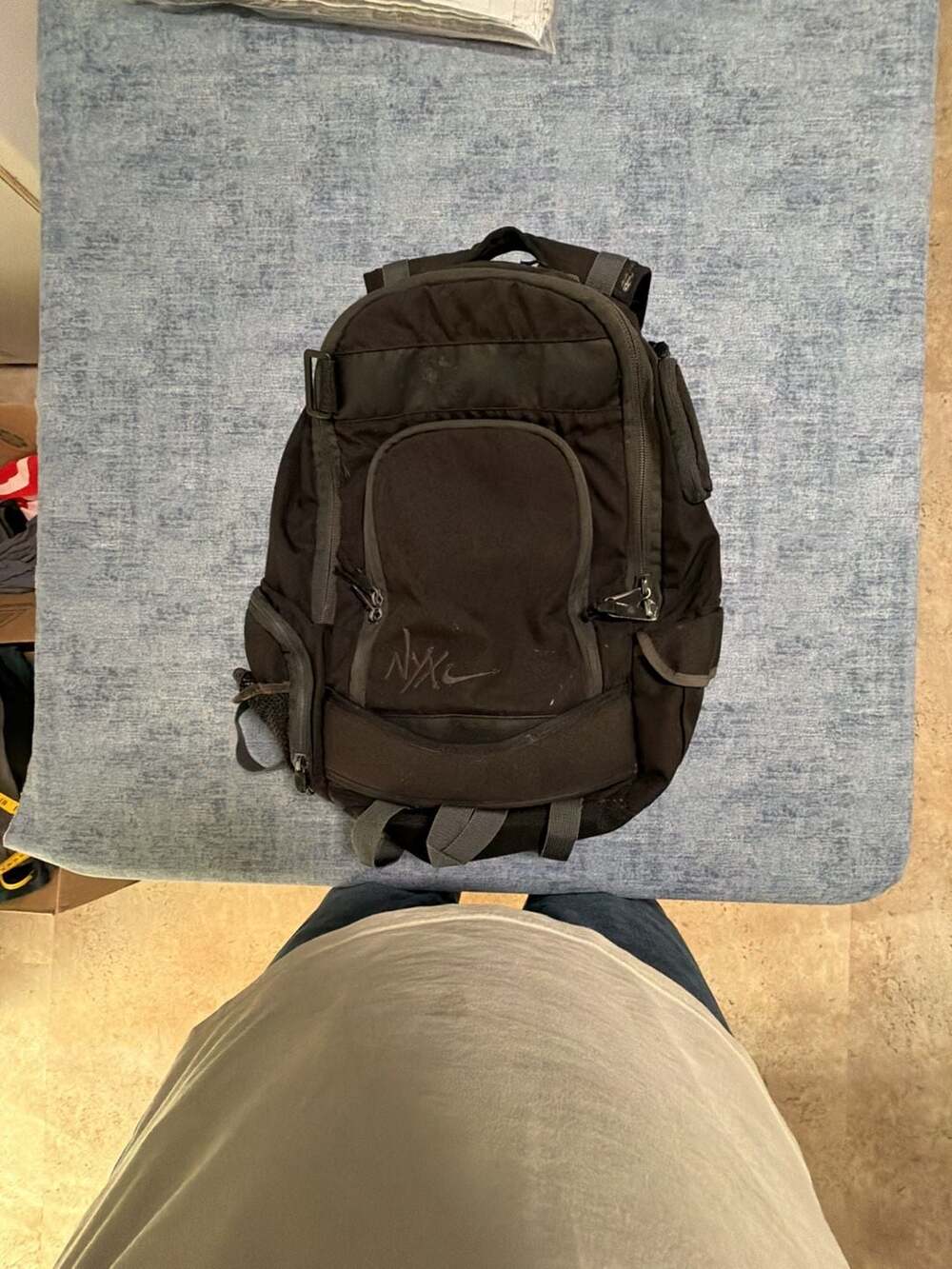 Nike NYX Vintage 6.0 Backpack Black